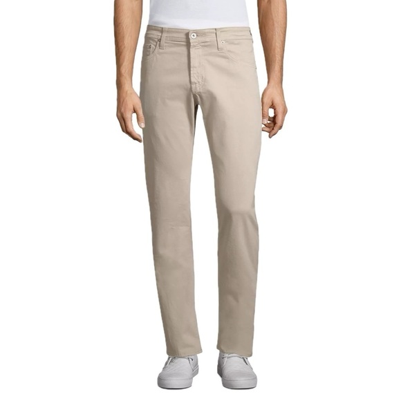 AG Jamison Skinny Trouser in Khaki